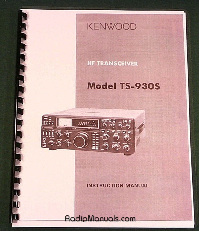 Kenwood TS-930S Instruction Manual - Click Image to Close
